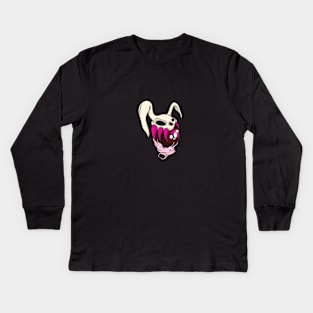 Rabbit Eyes Kids Long Sleeve T-Shirt